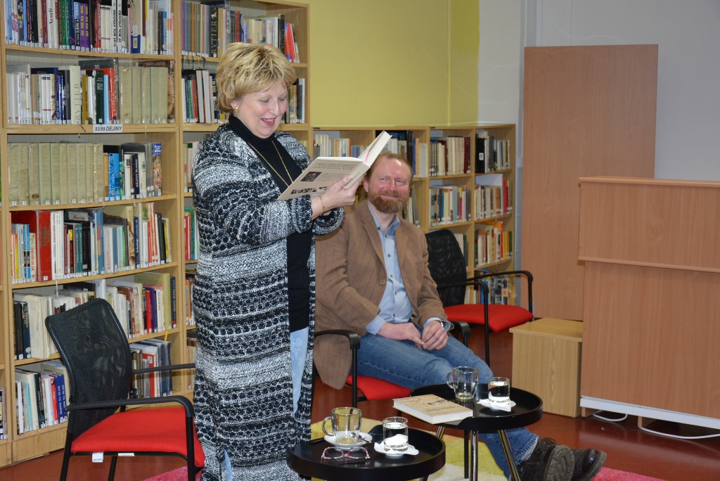 Stretnutie s autorom publikácie Objavené v ľubovnianskom archíve Pavlom Mišenkom.