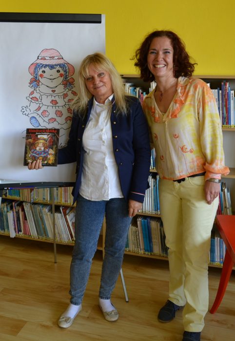 Danica Pauličková - beseda so spisovateľkou a ilustrátorkou v Ľubovnianskej knižnici (Stonožkové čítanie)